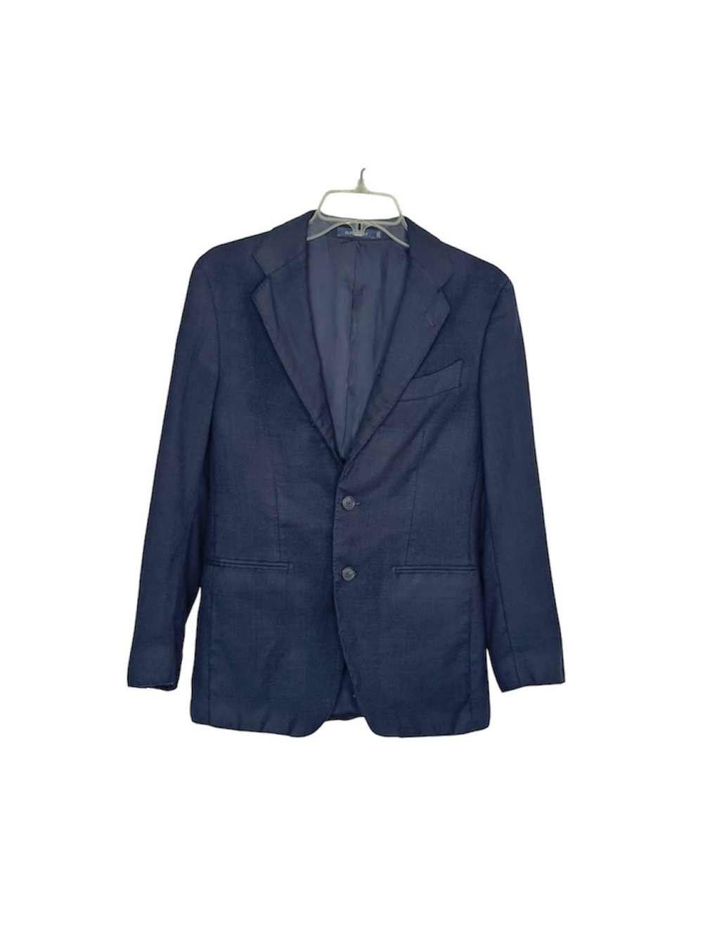 Suitsupply Wool Navy Blue Tailored Fit Havana Suit Jacket Size 23